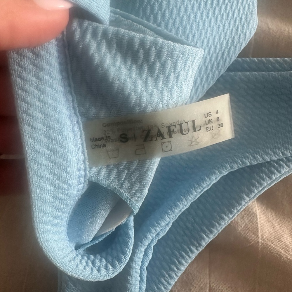 Baby Blue Bikini - Picture 4 of 4
